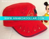 Wholesale fashion military children cap