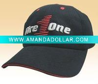 Wholesale custom fitted baseball caps/plain black baseball cap/good quality sports cap