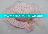 Wholesale straw sombrero hat/fashion paper straw hat/straw trilby hat