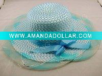 Wholesale ladies summer hat/crocheted summer hats/high quality straw hat