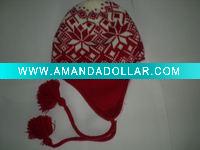 dobby knitted cap