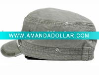 100% cotton washed cap