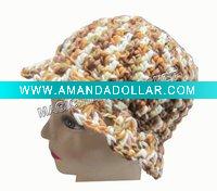 acrylic crochet hat
