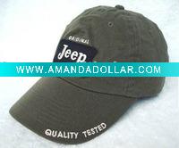 Wholesale cotton baseball cap hat with six panels