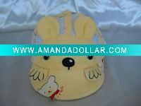 animal kids summer hat