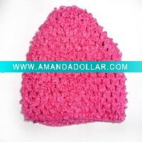Wholesale child crochet waffle beanies/hat
