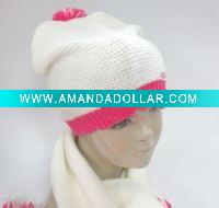 Jacquard knitting cap