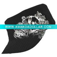 Wholesale washed military cap with patch and embroidered