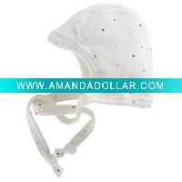 Wholesale 100% organic cotton baby hat