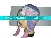 Wholesale Acrylic fashion knitted children's hat