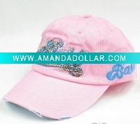 Wholesale 100% cotton embroidered baseball cap