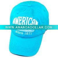 Wholesale 2011 new embroidery cotton fashion caps