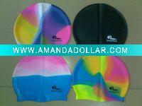Wholesale OEM Silicone Swim Cap