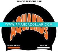 Wholesale 2011 fashional customized printing silicone swimming cap