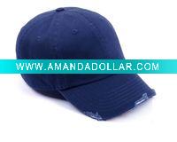 Wholesale 100% cotton washed cap