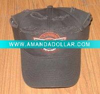 Wholesale fashion relax Washed denim cap