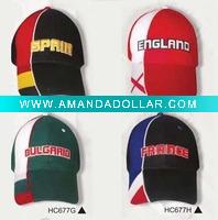baseball cap with embroidery