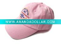 embroidery cotton washed cap