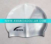 waterproof silicon swim cap