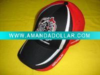 Wholesale 100% cotton sports cap with embroidered