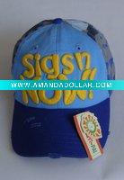 Wholesale new kid sport caps with beautiful embroidery