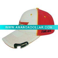 Wholesale Budweiser beer cotton embroidered bottle opener baseball cap promotions gifts