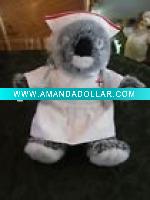 Stuffed & plush Koala with Nurse Dress and Hat animal toys