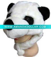 plush panda hats winter hat animal shape hats