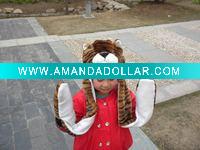 Wholesale plush animal shape hat , winter hat