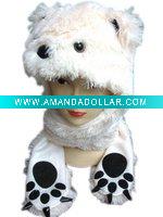 Wholesale plush winter hats party hats fashion animal hats