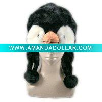 Wholesale plush pegion hat, animal hat