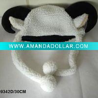 Wholesale plush sheep hat