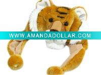 Wholesale plush cartoon hats animal hats winter hats