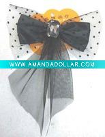Fashion brooch polyester mesh butterfly brooch BR1291