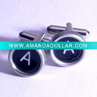 Beautiful Shell Brass Cufflink
