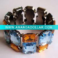 Wholesale fashion colorful diamond bracelet