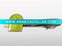 medal tie clip