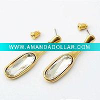 Wholesale Fancy Zircon Alloy Dangle Earrings