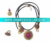 Wholesale fashion jewelry set , nacklace and earring set