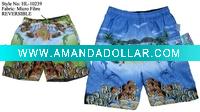 In stock Boy's Reversible Beach shorts