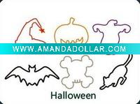 halloween elastic bands