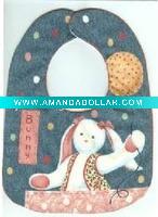 Wholesale certified organic cotton baby bibs