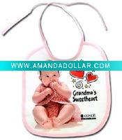 Wholesale certified organic cotton baby bibs