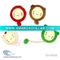 Wholesale Plush toy tape,Children stuffed tape measure,cartoon tapeline