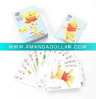 Wholesale children game cards,children playing cards,game cards