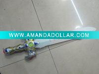 Wholesale newly latest hot sell plastic led flashing color change sword electronic toys for children