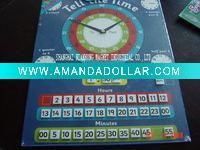 Wholesale Magnetic clock for children education