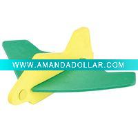 Wholesale Foam plane ,made of EVA material.good for children to play and promotional gifts