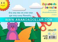 children craft-foamie,foamy,eva color sheet toy goma eva