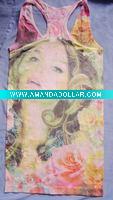Wholesale vest with thermal transfer printing